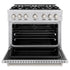 ZLINE 36"Classic Gas Range, Convection Gas Oven, Stainless Steel, CGR36