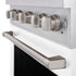 ZLINE 30"Paramount Dual Fuel Range Stainless Steel, White Matte, SDR-WM-30