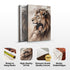 Lion And Girl Faith Wall Art