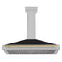 ZLINE 48" Autograph Stainless Wall Range Hood KB4SNZ-BLM48-G
