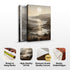 Misty Shores Coastal Impasto Wall Art