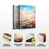 Cross Floral Field Faith Wall Art