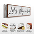 Let's Stay in Bed Bedroom Sign II