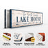 Personalized Lake House Sign V