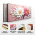 Blushing Blooms Pink Wall Art