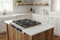 Kucht 36"  Stainless Propane Cooktop-KFX369T/LP-B