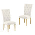 Modern Design Upholstered Dining Chair (Set of 2)