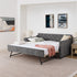 Daybed With Pop Up Trundle And USB Charging Armrest