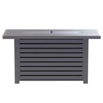 Propane / Gas Outdoor Fire Pit Table With Lid