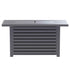Propane / Gas Outdoor Fire Pit Table With Lid