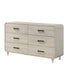6 Drawer Dresser With Ample Storage Space - Antique White