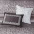 7 Piece Jacquard Comforter Set Grey Taupe King