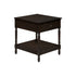 Accent - Table, 2 Tier, Square, Traditional - Walnut