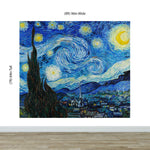Vincent Van Gogh's The Starry Night Painting Wallpaper Mural.  #6742