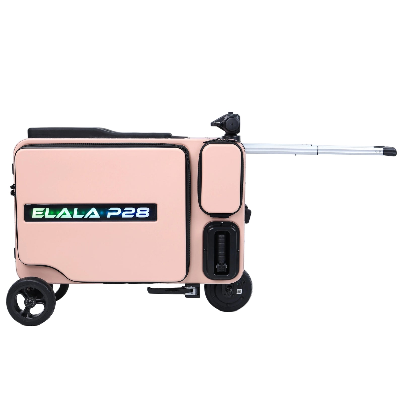 Elala P28 - Pink Motorized Suitcase