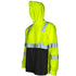 High Visibility Long Sleeve Safety Shirt With Reflective Strips and Hoodie