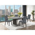 Sharon - Dining Chair With Extended Back (Set of 2) - Gray