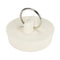 Danco 80227 1-1/2 in. Rubber Drain Stopper in White (1 per Card)