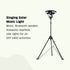 TRU De-LIGHT | Multipurpose Singing Music Solar LED Light | Garden, Camping Portable Light, Strong Bluetooth Speaker | Main Light + 3 Independent Detachable Multi Mode Lights