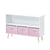 Bookcase With Collapsible Drawers, Book Display Organizer