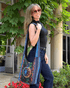 Kathmandu Collection Yin Yang Print Hobo Bag
