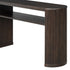 Console Table With Fluted Legs, Open Shelf