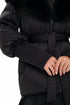 Pre-Order. Re-Stock Ships November 1. Amanda Genuine Fur Trim Down Fill Coat
