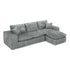 Sectional Sofa With Moveable Ottoman