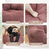 Bean Bag Chair with Filler, Bean Bag Sofa with Tufted Soft Stuffed Filling, Fluffy and Lazy Sofa, Comfy Cozy BeanBag Chairs with Memory Foam for Dorm, Apartment, Living Room (Red)