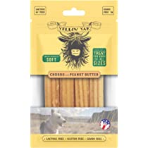 Yellow Yak Churro Cheese Soft Dental Chew (6-Pack, 4 oz Each Bag)