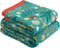 Boho Throw Blanket 90''x98'',100% Cotton Blankets for Couch Bed,Cotton Quilt Travel Muslin Blankets Farmhouse Home Decor Soft Lightweight Picnic Blanket