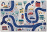 Kids Rugs for Playroom, Non Slip Area Rugs for Bedroom - City View