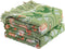 Boho Throw Blanket 80"x90", 100% Cotton Ultra Soft Luxury Throw for Couch and Sofa Blankets Home Decor, All Season Florals and Animals Throw Reversible Breathable Cozy Blankets