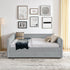 Upholstered Daybed & 2 Drawers
