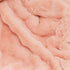 RYNGHIPY Faux Fur Blanket for Couch Fluffy Warm Throw Blanket for Sofa Bed Soft Plush Thick Bubble Blanket (Blush, 63''x79'')
