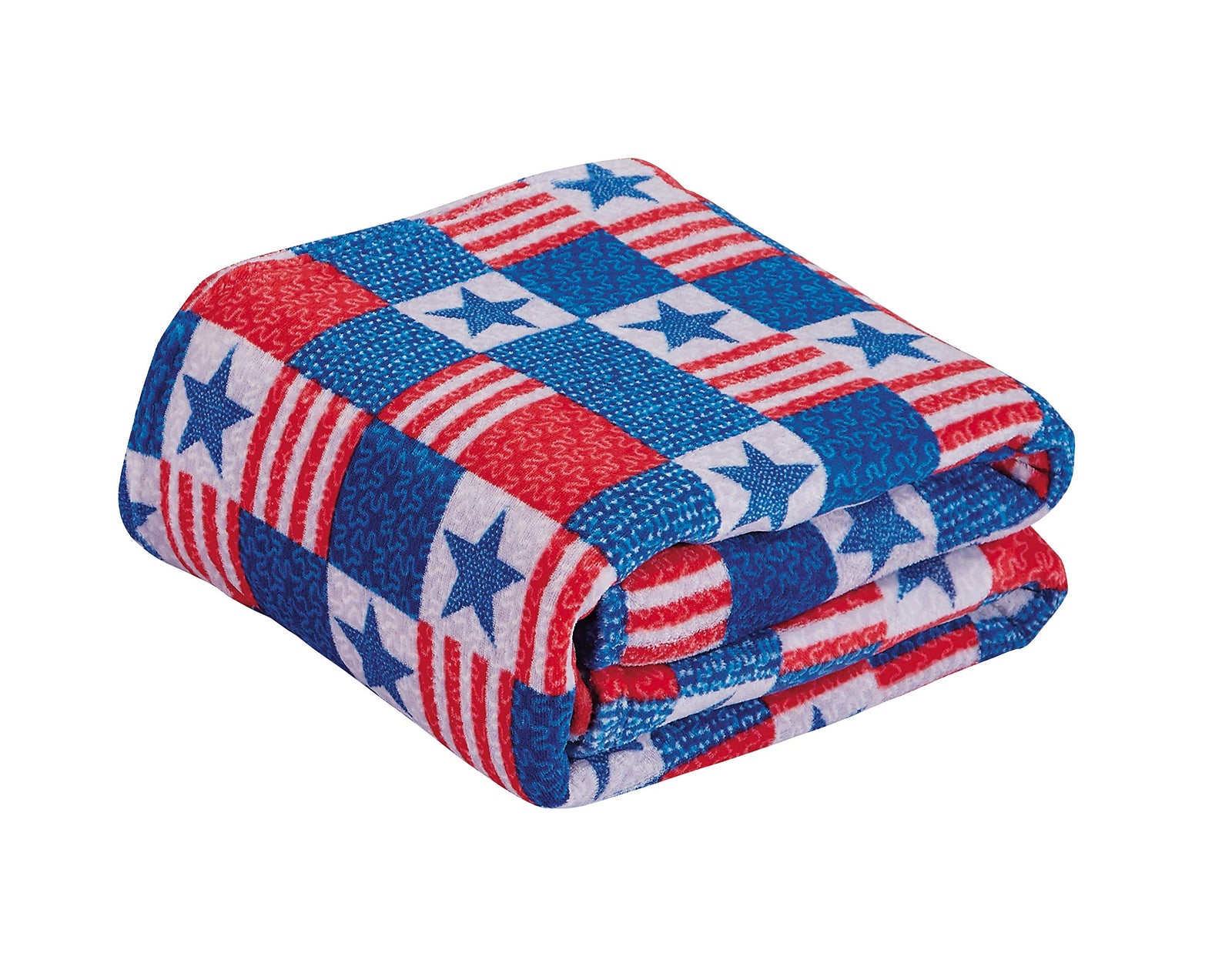 Decor & More American Pride Collection Microplush Throw Blanket (50