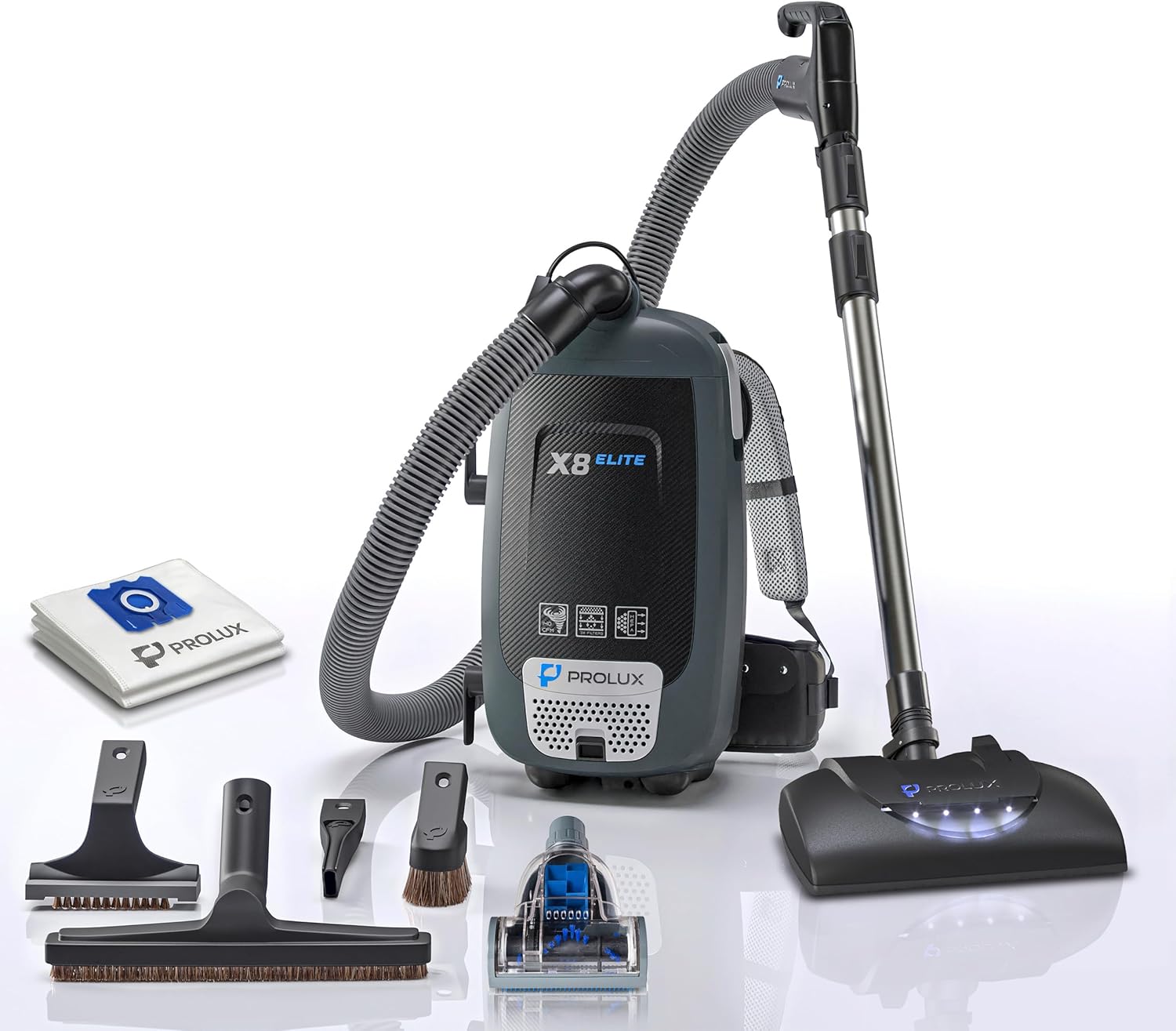 Prolux X8 Elite Backpack Vacuum Canister