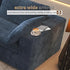 157.5" U Shaped Modern Sofa Modular Sectional Cloud Couch with 2 Ottoman,Deep Seat Upholstered Couches with Corduroy Fabric for Living Room Furniture,Bedroom and Apartment,No Assembly Required,Blue