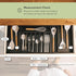 Premium Silverware, Flatware and Utensil Organizer for Kitchen Drawers, Food-Safe Contract Grade, Expandable from 18 to 33 In, Black Bamboo