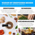EZ-Grip Silicone & Porcelain Mortar and Pestle With Non-Slip Detachable Silicone Base - NEW DESIGN - Dishwasher Safe by Cooler Kitchen