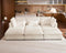 Oversized Modular Sofa, Extra Deep Cloud Corduroy Sectional Couch with Ottoman Chaise, Fluffy Chenille 6 Seater Couch Bed for Living Room, Villa (Sofa Bed 6 Seater, Corduroy White)
