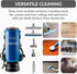 Blue Prolux 10 Quart Commercial Backpack Vacuum with 5 year warranty