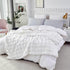 RYNGHIPY Faux Fur Throw Blanket Double Sided Thick and Warm Plush Fluffy Faux Rabbit Fur Decoration for Couch Sofa Chair and Bed Cream Winter Blanket (Ivory, 51''x63'')