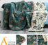 Boho Throw Blanket for Bed Couch 100% Cotton Woven Bed Throws for All Season Lightweight and Soft Cozy Farmhouse Reversible Muslin Decorative Blanket for Travel Picnic, Teal/Cream, 91''x98''