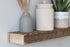 Urban Legacy Reclaimed Barnwood Planks | Floating Shelves for Wall w/Flush Mount Shelf Bracket Set Included | Set of 2 (Natural, 30"x 4.5"x 2")