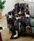 Decor & More Happy Halloween Microplush Throw Blanket (50" x 60")