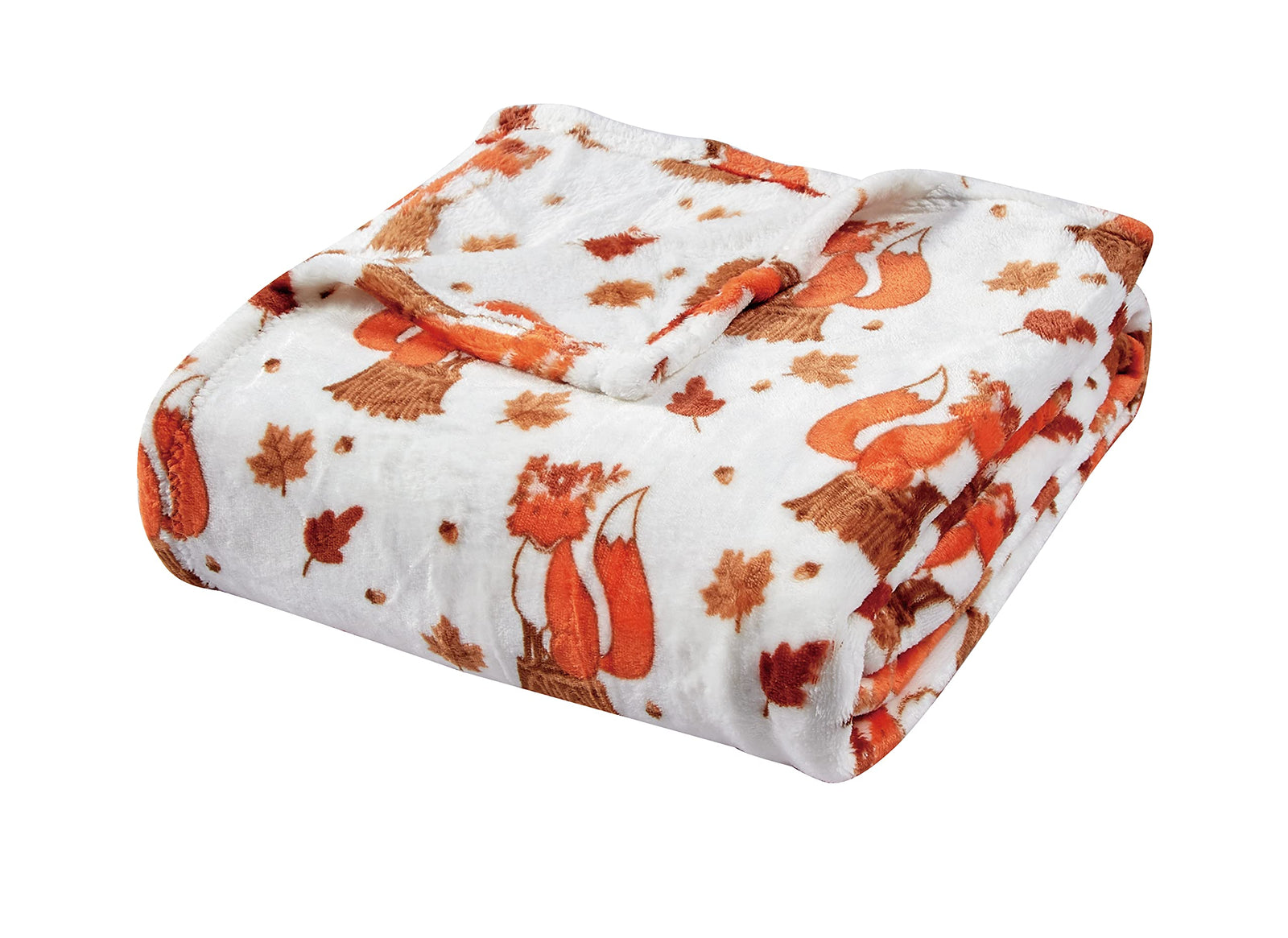 Decor & More Happy Halloween Microplush Throw Blanket (50