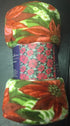 Decor & More Home Essentials Christmas Throw (50" x 60") - Poinsettia