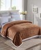 Decor & More Home Essentials Braided Sherpa Blanket