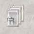20 X 28" Bathroom Medicine Cabinet With Mirror Wall Mounted LED Bathroom Mirror Cabinet With Lights, Anti-Fog, Waterproof, Dimmable, 3000K~6000K, Single Door, Touch Swich, Storage Shelves - Silver